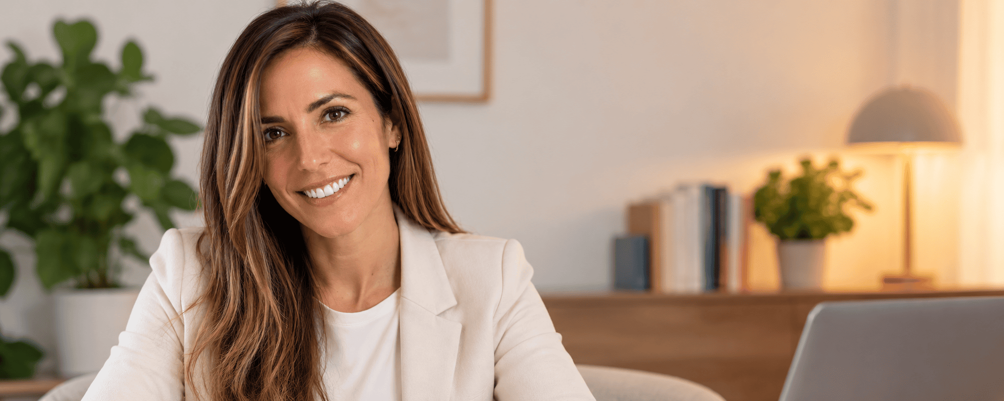 Illustrative portrait of Dr Maria Martinez Herves, Consultant Psychiatrist offering online ADHD and autism assessments for ages 11–30.